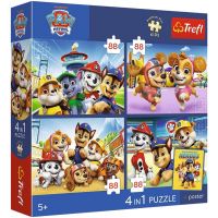 Tlapková patrola - 4 x 88 ks Premium Plus Kids puzzle - Trefl - t/l/tlapkova-patrola-4-x-88-ks-premium-plus-kids-puzzle-trefl-1.jpg