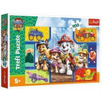 Tlapková patrola Psíci a dinosaury 100-dielne puzzle - Trefl - t/l/tlapkova-patrola-psici-a-dinosaury-100-dielne-puzzle-trefl-1.jpg