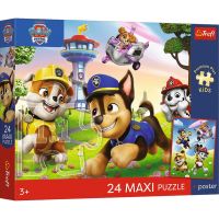 Tlapková patrola Veselá prechádzka so psíkmi 24-dielne Maxi puzzle - Trefl - t/l/tlapkova-patrola-vesela-prechadzka-so-psikmi-24-dielne-maxi-puzzle-trefl-1.jpg