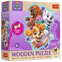 Tlapková patrola - Veselý tím - 50-dielne drevené puzzle - Trefl - t/l/tlapkova-patrola-vesely-tim-50-dielne-drevene-puzzle-trefl-1.jpg