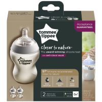 Tommee Tippee: Closer to Nature ANTI-COLIC dojčenská fľaša 260 ml, sada 2 ks (0 mesiacov+)