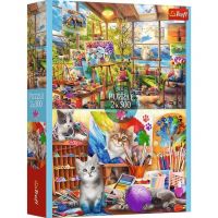 Umenie maľby 2x500-dielne puzzle - Trefl - u/m/Umenie-malby-2x500-dielne-puzzle--Trefl-1.jpg