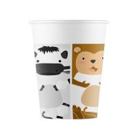 Veselá zvieracia papierová pohár 8 ks sada 200 ml - v/e/Vesela-zvieracia-papierova-pohar-8-ks-sada-200-ml-1.jpg