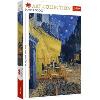 Vincent Van Gogh: Nočná kaviareň 1000-dielne puzzle - Trefl