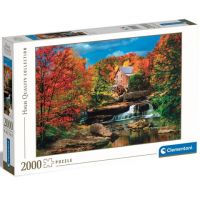 Vodný mlyn v lese HQC puzzle 2000 ks - Clementoni