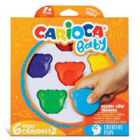 Voskovky Teddy Baby 6 ks - Carioca - v/o/voskovky-teddy-baby-6-ks-carioca.jpg