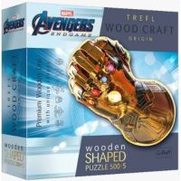 Wood Craft: Avengers rukavica 500+5ks prémiové drevené puzzle - Trefl - w/o/wood-craft-avengers-rukavica-500-5ks-premiove-drevene-puzzle-trefl.jpg