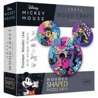 Wood Craft: Mickey Mouse 500+5ks drevené puzzle - Trefl - w/o/wood-craft-mickey-mouse-500-5ks-drevene-puzzle-trefl.jpg