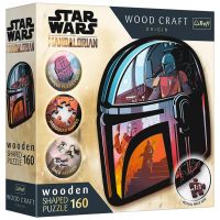 Wood Craft: Star Wars - Mandalorian 160 ks prémiové drevené puzzle -  Trefl - w/o/wood-craft-star-wars-mandalorian-160-ks-premiove-drevene-puzzle-trefl.jpg