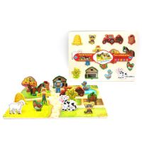Zvieratá farmy, drevené obojstranné puzzle - z/v/zvierata-farmy-drevene-obojstranne-puzzle.jpg