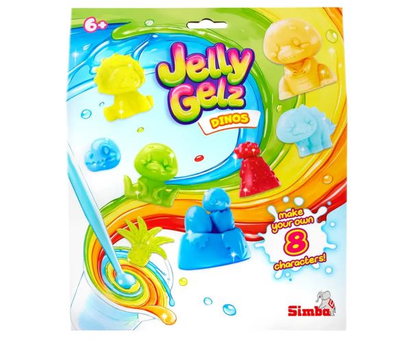 Jelly Gelz Dinos dinosaurová želéfigúra kreatív set - Simba Toys