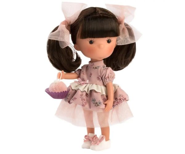 Llorens: Miss Minis Sara Pots 26cm bábika s koláčom