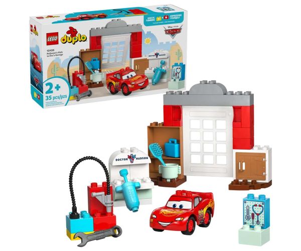 LEGO® DUPLO®: Návšteva McQueena u Doktora v garáži (10456)