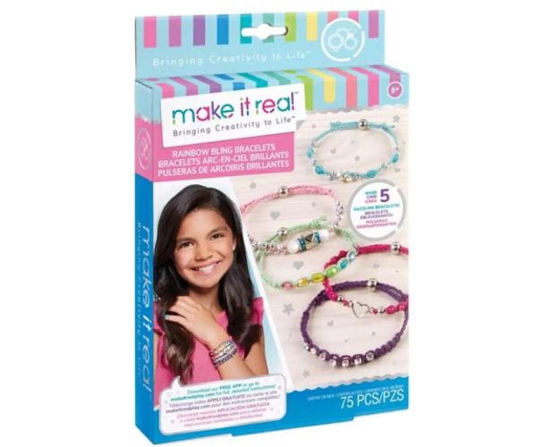 Make it Real: Set na výrobu báječných náramkov - Pradenie šnúrok