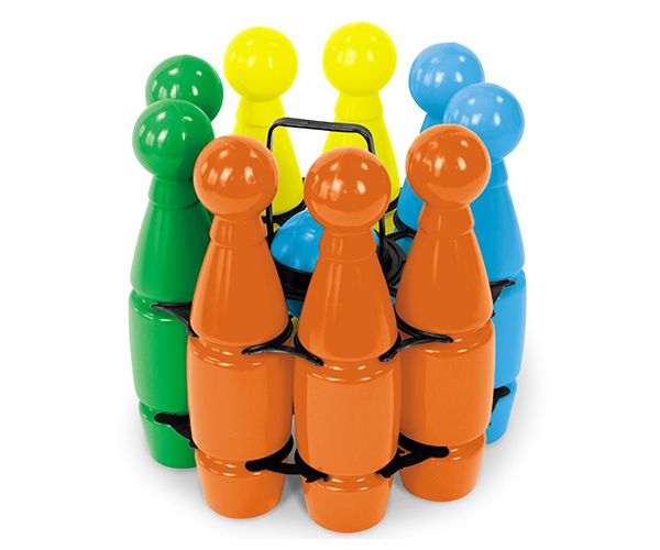 Bowling set s 9 figúrkami, 2 loptami 25cm