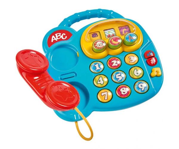 ABC farebný telefón so svetelnými a zvukovými efektmi - Simba Toys