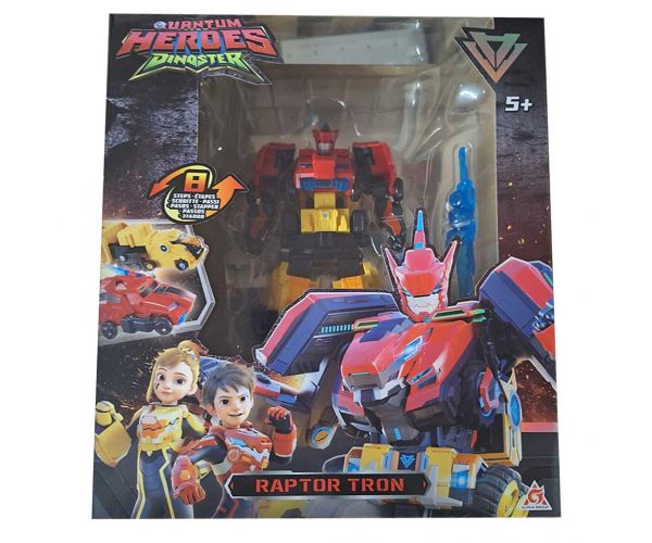 Dinoster Fusion Raptor Tron robotická figura