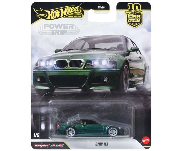 Hot Wheels Premium: Cool-túra BMW M3 autíčko 1/64 - Mattel