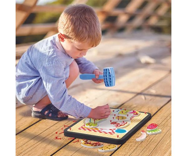 Quercetti: Play Creativo Tap Tap jedlá, kreatívna hračka
