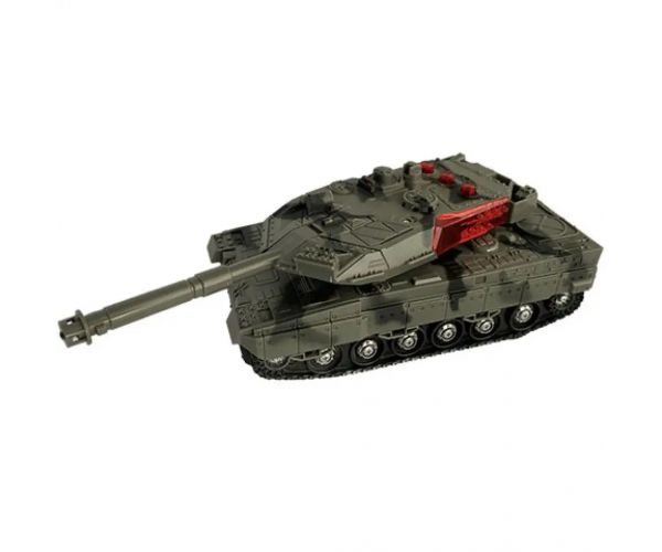 RC Tank Leopard 2 na diaľkové ovládanie so svetelnými efektmi 23cm