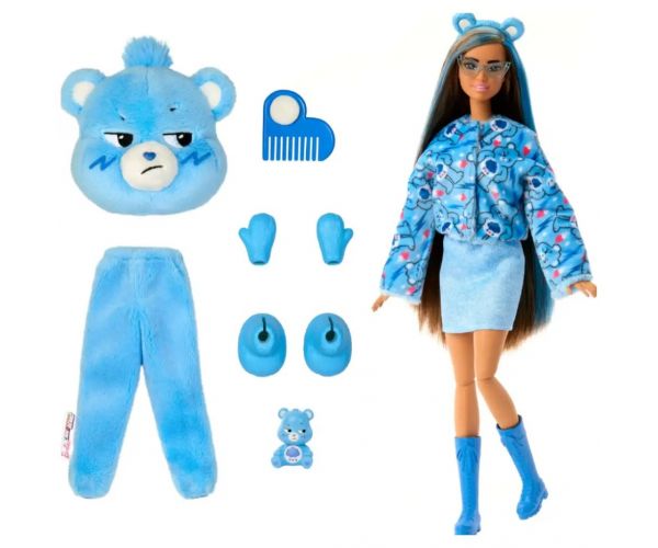 Barbie: Cutie Reveal prekvapenie bábika Roztomilé Medvedíky - Morcika Medveď - Mattel