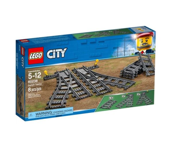 LEGO® City: Železničné výhybky (60238)