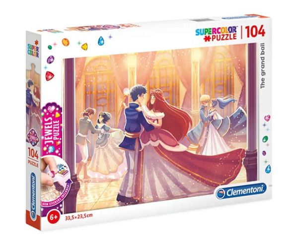 Veľký ples Supercolor puzzle 104 ks - Clementoni