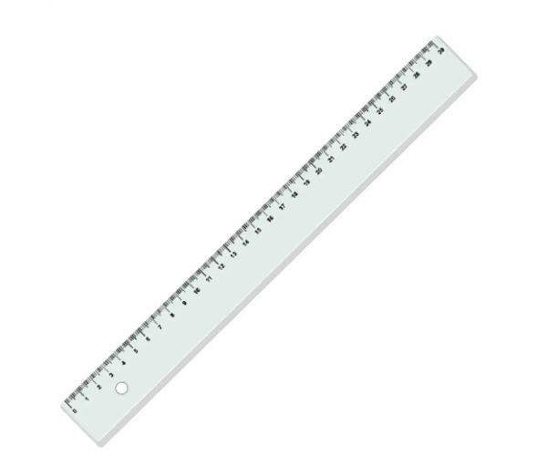 ICO: pravítko priehľadné 30cm