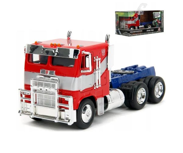 Transformers: Optimus Prime T7 kovový model auta 1/32 - Simba Toys