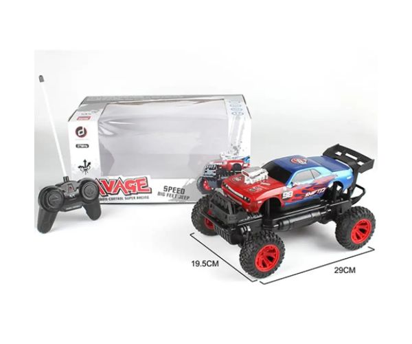 RC Off-Road svalové auto Charger so svetlom na diaľkové ovládanie 27MHz 1/14