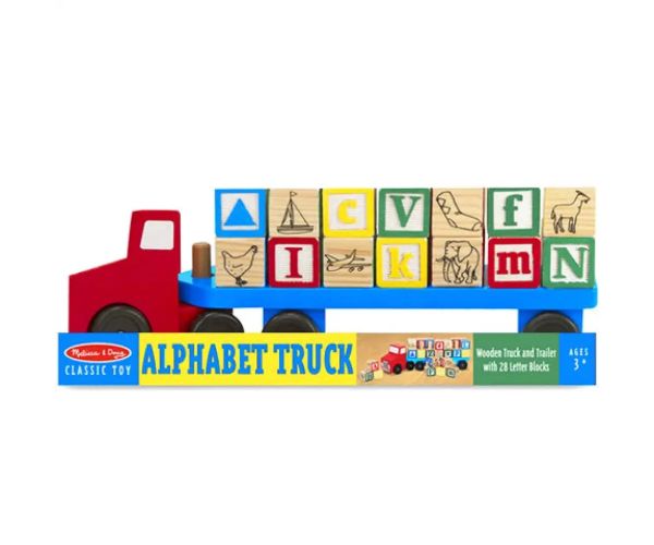 Kamión prevážajúc písmenká - Melissa & Doug
