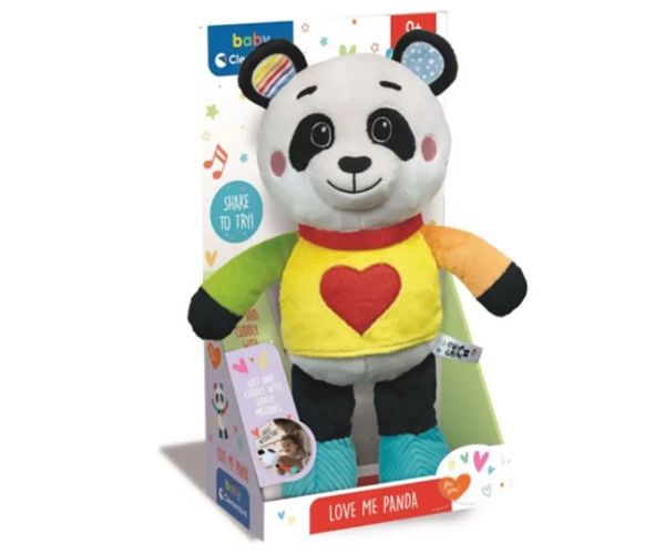 Love Me plyšový medvedík panda  Clementoni Baby