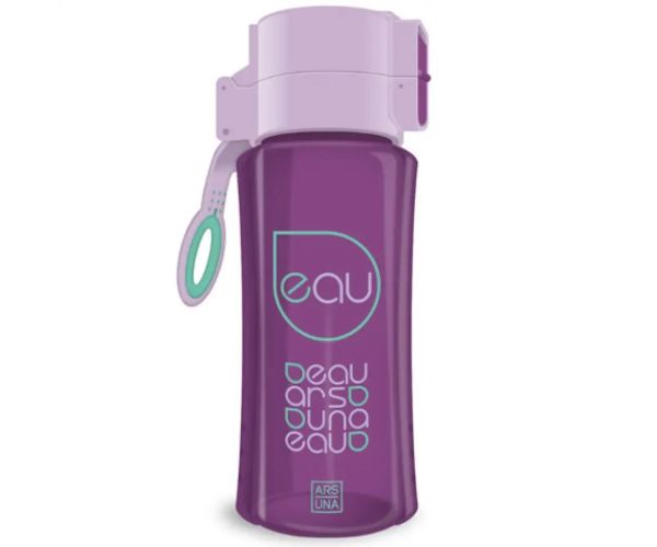 Fialová-tmavofialová fľaša 450ml