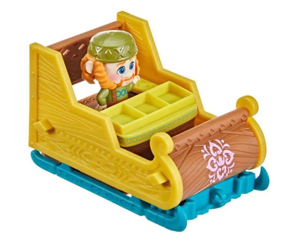 Ľadové kráľovstvo 2 Twirlabouts Oaken 2v1 a sane - Hasbro