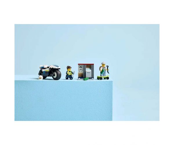 LEGO® City: Naháňačka s policajným motocyklom (60455)