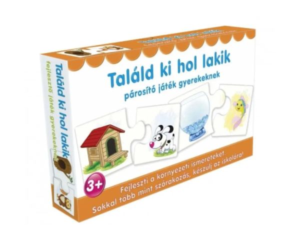 Uhádni, kde býva párovacia hra