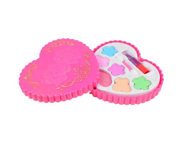 Cute Girl: Make-up set s paletou farieb, lakom na nechty a leskmi na pery