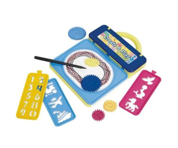 Kreatív špirálový kresliaci set - Playgo