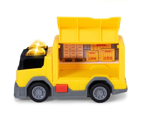 DHL kuriérske nákladné auto so svetelnými a zvukovými efektmi 15 cm - Dickie Toys