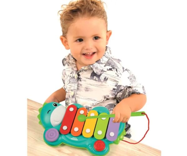 Baby dino farebný xylofón - Clementoni