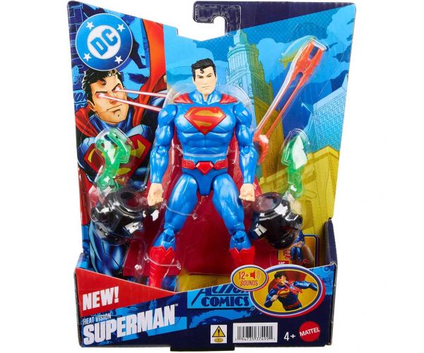 DC Akčná postava - Superman interaktívna figura 17cm - Mattel