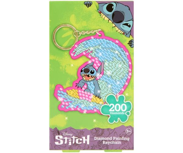 Canenco: Stitch diamantové maľovanie kľúčenka