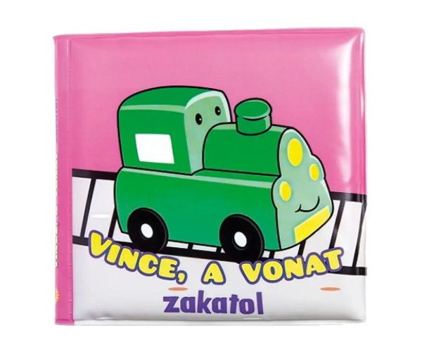 Kúpeľné knihy - Vince, vlak hučí