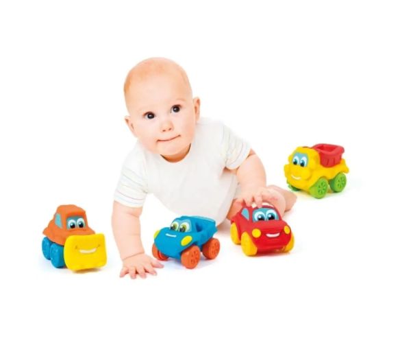 Baby Soft & Go Mäkké autíčka rôzne druhy - Clementoni