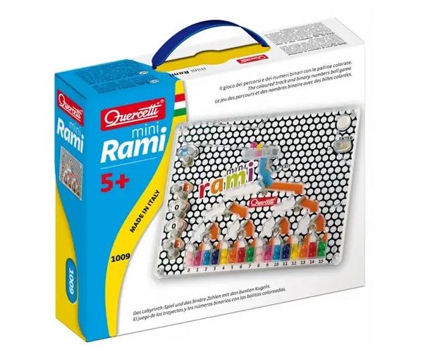 Quercetti Mini Rami: Mozaiková hra s guličkami