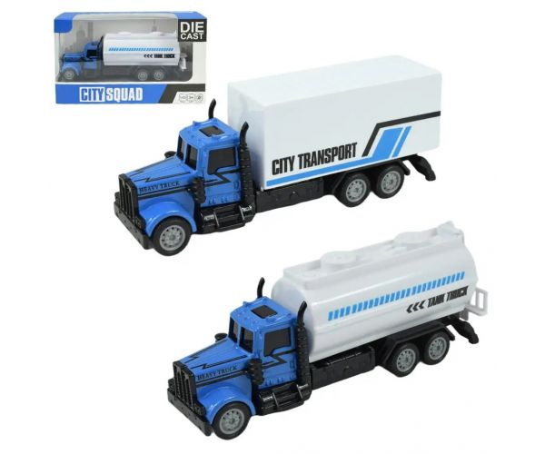 City Squad: Nákladné auto so zotrvačníkom v dvoch variantoch 1 ks