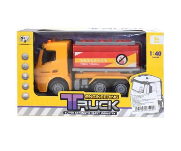 Nákladné auto na prepravu nebezpečného materiálu 17 cm