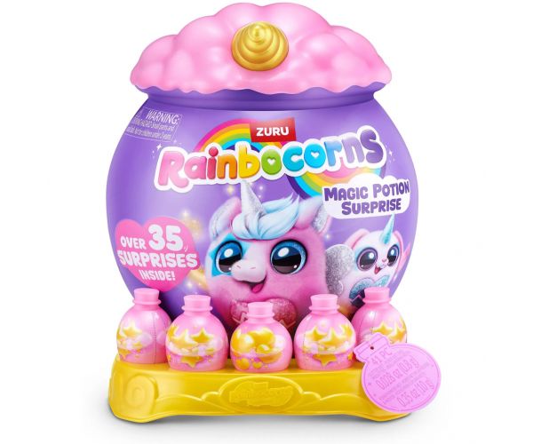 Rainbocorns: Magic Potion Surprise prekvapujúca plyšová postavička s magickým elixírom v rôznych variantoch 1ks