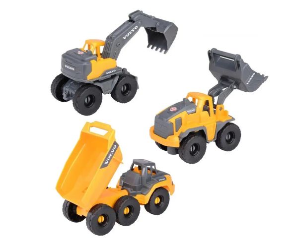 Volvo stavebné stroje 3ks sada - Dickie Toys