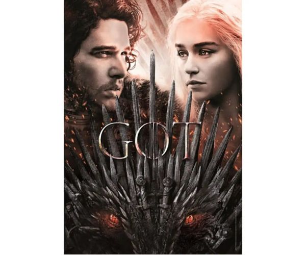 Game of Thrones: Železný trón 1000ks puzzle - Clementoni